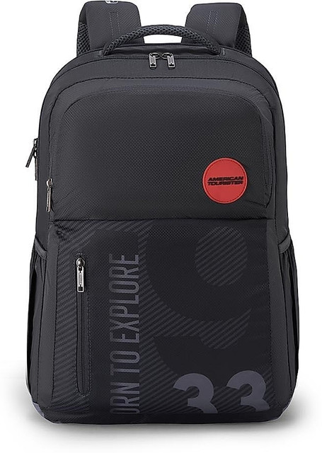 AMERICAN TOURISTER HALL 02 BLACK 40 L Laptop Backpack BLACK
