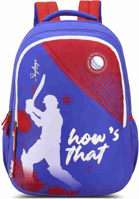 SKYBAGS Flow Casual Printed School Bag For Girls and Boys with Rain Cover  L Backpack