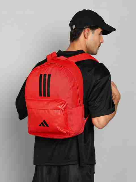 ADIDAS Clsc Bars 3S L Backpack PURRUB/BLACK Price in India