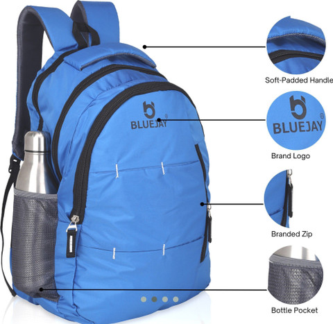 Bluejay Casual School/College/Office/Travel Bag For Men Women 40