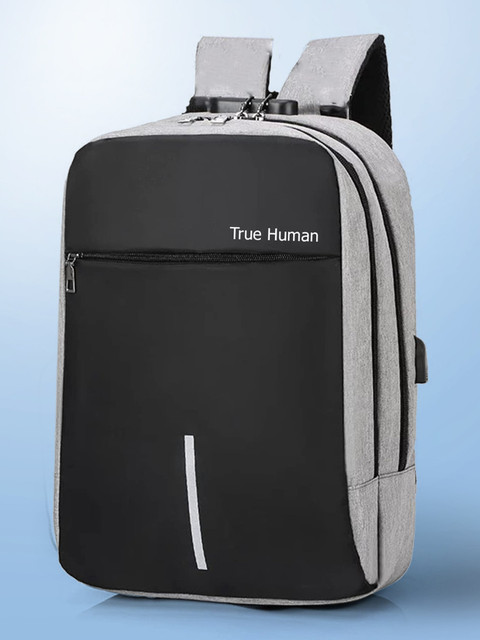 True Human Anti-Theft with Combination Lock, USB Charging Port, Travel,  Laptop Bag 32 L Laptop Backpack