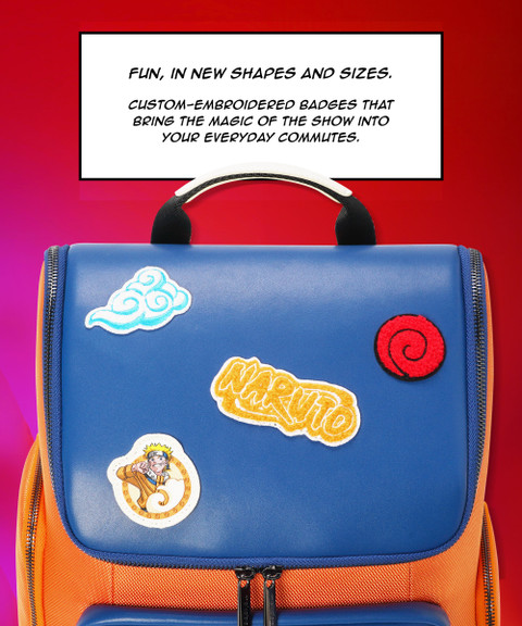 Makoto Mokobara Moko x Naruto Hovercraft Backpack 24 L Laptop Backpack