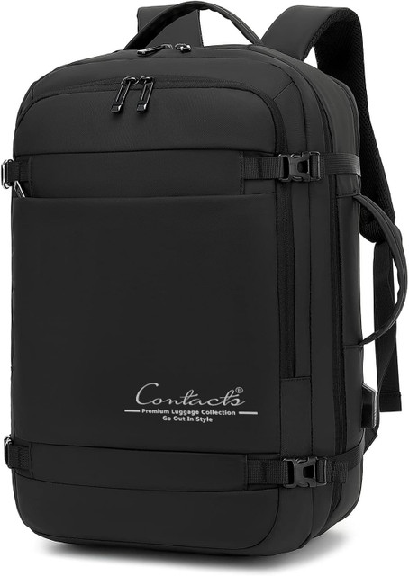 CONTACTS Expandable Convertable Water Resistant for Work Travel 40 L  Trolley Backpack