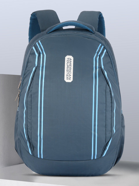 AMERICAN TOURISTER SPIN 28 L Laptop Backpack BLUE Price in India