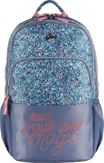 Gear GLITTER BACKPACK 35 L Backpack BLUE Price in India