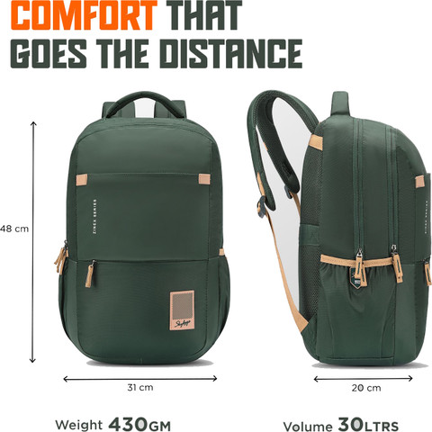 SKYBAGS Zynex Professional Laptop Compatible with Rain Cover 30 L