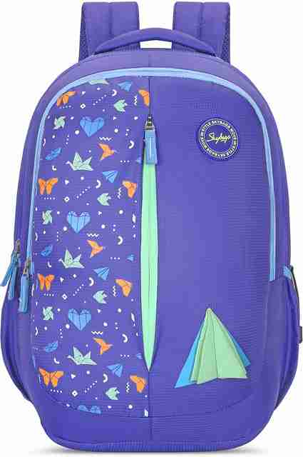 SKYBAGS 09 SCHOOL BACKPACK PURPLE 32 L Backpack Purple Price in