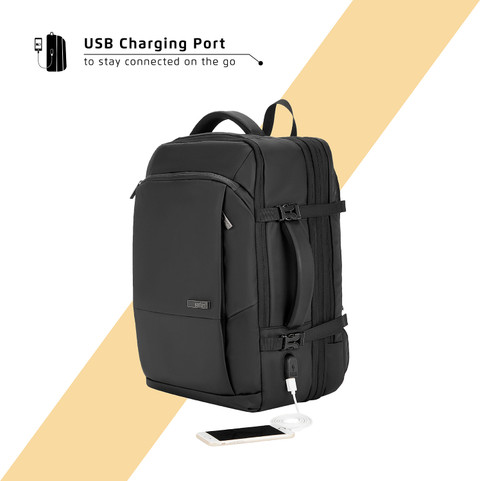 SAFARI ZEUS FB 33 L Laptop Backpack Black Price in India