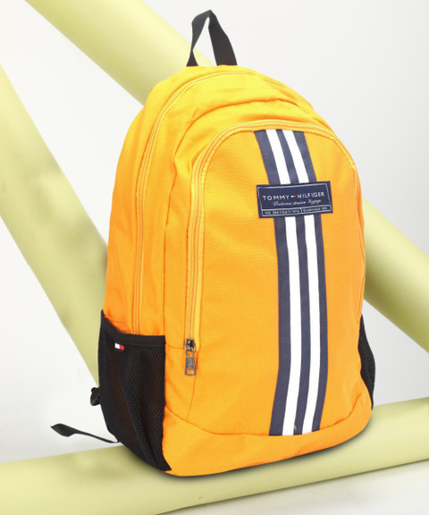 TOMMY HILFIGER BIKER CLUB-STAPLETON 45 Laptop Backpack Yellow