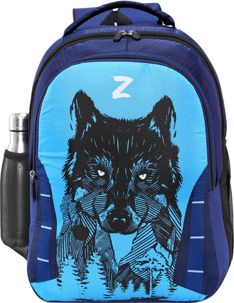 ZERUS Versatile Wolf Print Backpack for Boys Lightweight Bag for School  Outdoors 35 L Laptop Backpack