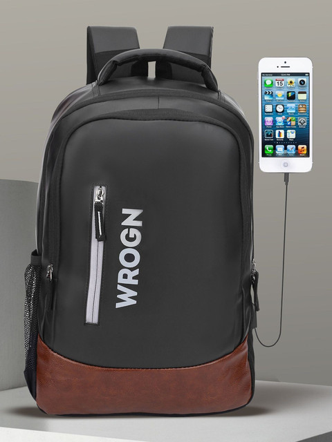 Flipkart Lenovo Laptop Bag Price In India WROGN Large With USB Charging Port Inch With Two Compartment
