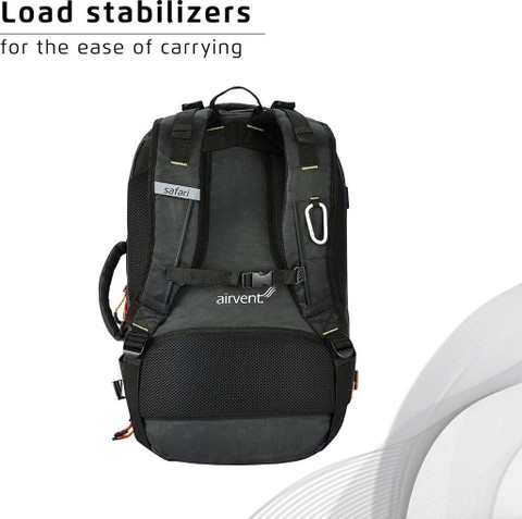 SAFARI Seek Expandable Unisex with Suitcase compartment 45 L Large Laptop  Backpack