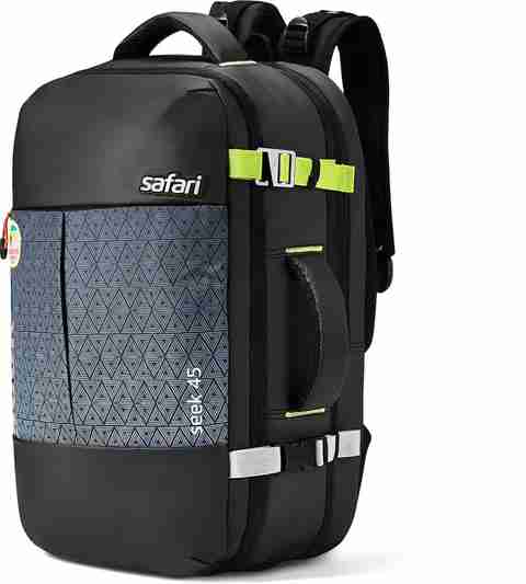 SAFARI Seek Expandable Unisex with Suitcase compartment 45 L Large