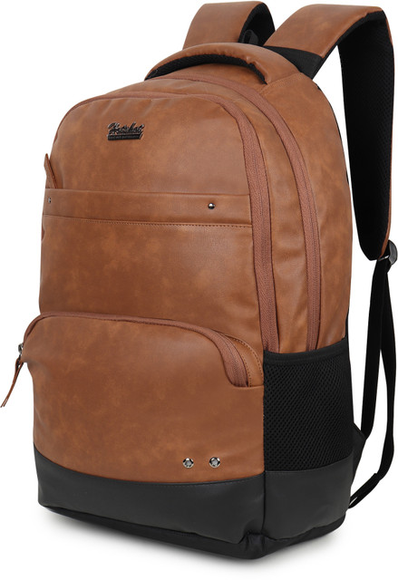 HOT SHOT HOTSHOT BAGS VINTAGE 32L FAUX LEATHER ANTI THEFT LAPTOP