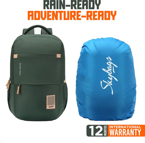 SKYBAGS Zynex Professional Laptop Compatible with Rain Cover 30 L