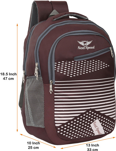 NEXTSPEED Large 45L Medium Laptop Travel Bags Unisex School College Bags  45 L Backpack