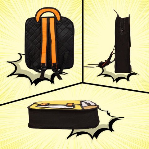 anime yellow backpack rain RESTUBE OCEAN 28L Fully Waterproof | Smart Loop System Grade Recommendation Black Steel - selected personal