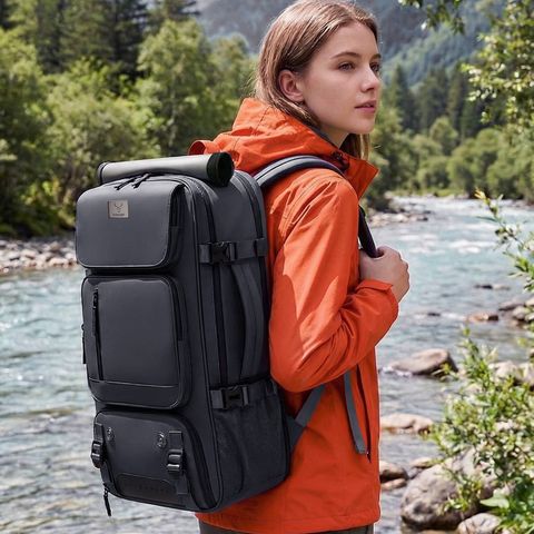 REDHORNS Medium 30L Laptop Backpack Black - Image 6