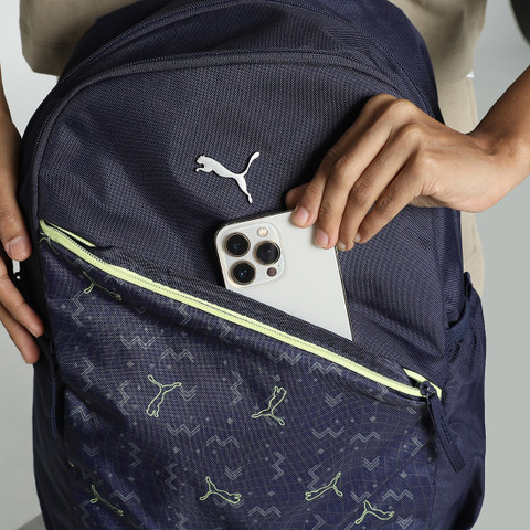 PUMA Flash Backpack 16 L Laptop Backpack Navy-AOP Price in India