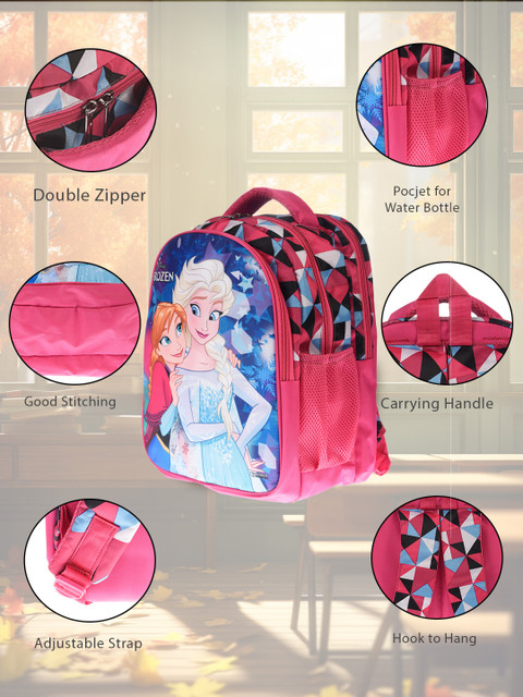 Lunch Bag Pink Frozen Backpack Fast Forward Disney Frozen School