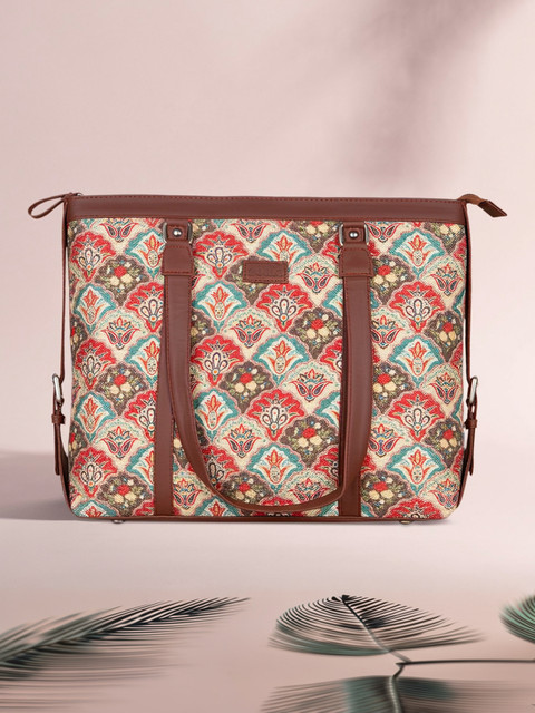 ZOUK Women's Office Bag for multipurpose use/Printed office bag for women  Shoulder Bag