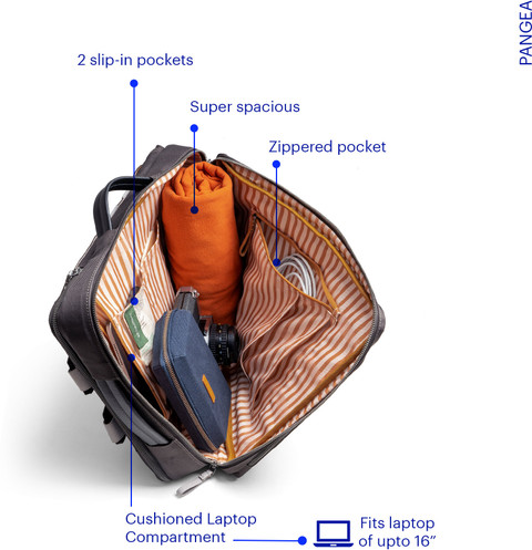 DailyObjects Charcoal Meridian Convertible