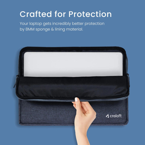 CRALOFT 14 Inch Laptop Sleeve Slip Case Cover Bag