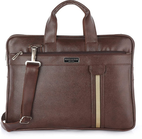 Kenneth Cole LEATHERITTE Laptop Bag/Office Bag/Business Bag Waterproof  Laptop Sleeve/Cover