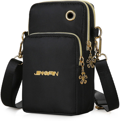 PALAY Black Shoulder Bag Small Cross Body Bag, Multifunction Layer Mini  Crossbody Shoulder Bag