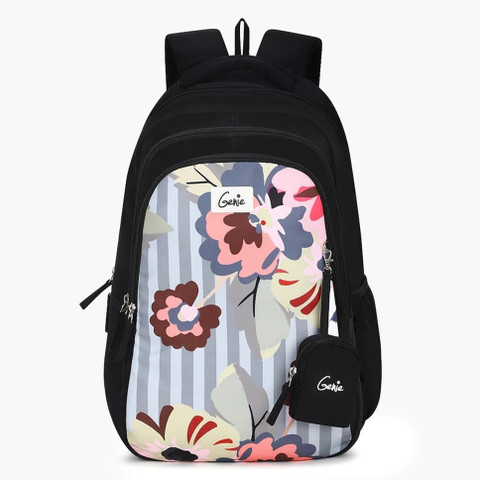 Genie LYNDA School Bag 36L Black in Color School