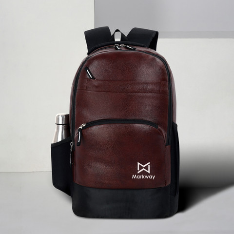 markway Artificial leather backpack bag/casual/college/school/office bags  Waterproof School Bag