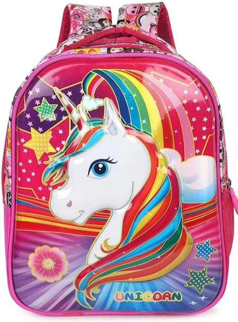 Urban Festivities Unicorn school bag for Girls stationary for kids  Waterproof Backpack