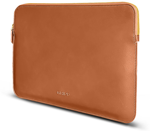 Gripp Luxury Premium Leather Sleeve Bag Case for 14 inch Macbook and  वाटरप्रूफ
