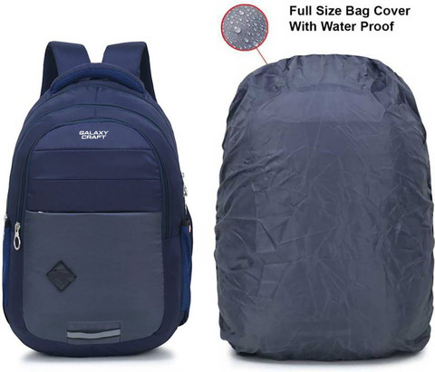 Galaxy Craft School Bags for Boys and Girls/Coaching Bag/Tuition Bag  (Secondary 6th Std Plus) Waterproof Backpack - Main Image