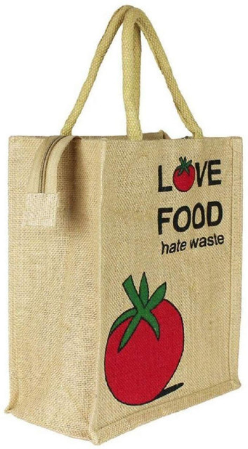 Greeshma Tiffin Bags with zip Lunch Bag Tiffin Bag Jute Bag Lunch Bag