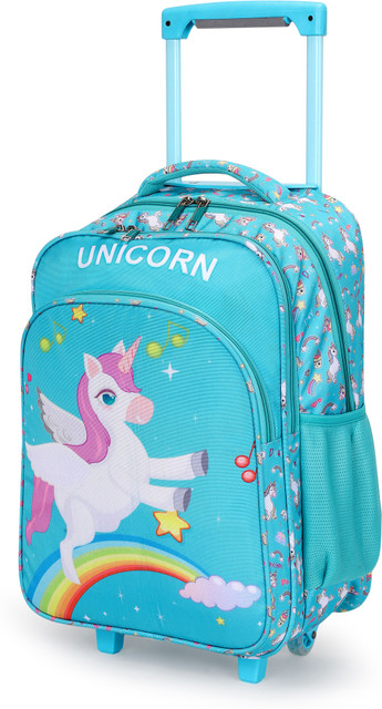 trolley bag for girls unicorn school bag big