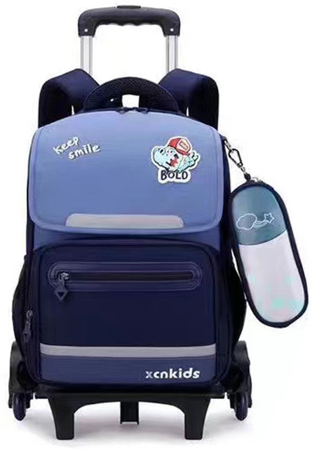 Tinytot School Backpack College Bag Travel Bag with Trolly for 2nd Standard  onward Waterproof School Bag