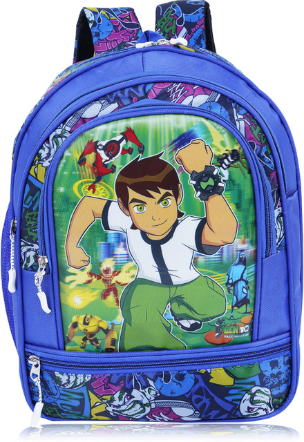 Nyfee 36 27 cm School Bag for Ben10 Girls/Boys/Kids School Bag Waterproof  School Bag