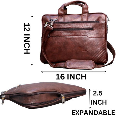 Leather Laptop Bag For Thin Leather Messenger Bag V BAGS MEN WOMEN