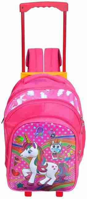 Raviouns Unicorn school trolley bag for kids baby,s