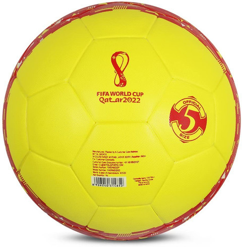 FIFA Official World Cup 2022 Licensed Match Ball Stitchless 100