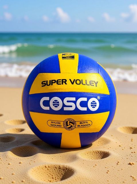 COSCO Super Volley Volleyball Size 4 Multicolor - Image 6