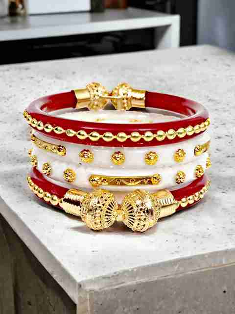 jill fashion Plastic Gold-plated Shakha Pola