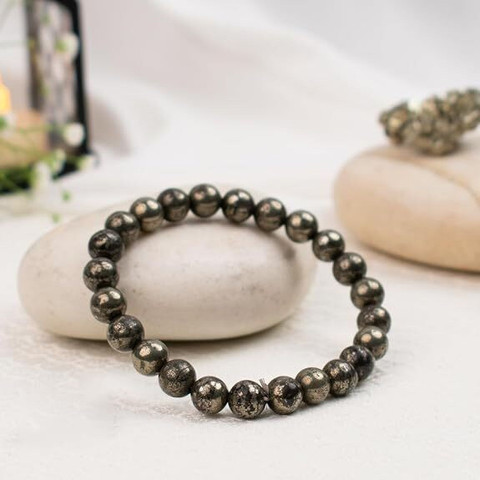 Pyrite Wealth Stone Bracelet