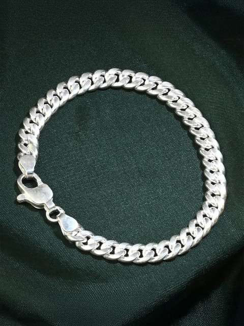 Gvlv Alloy Silver Coated Bracelet Price in India Buy Gvlv Alloy