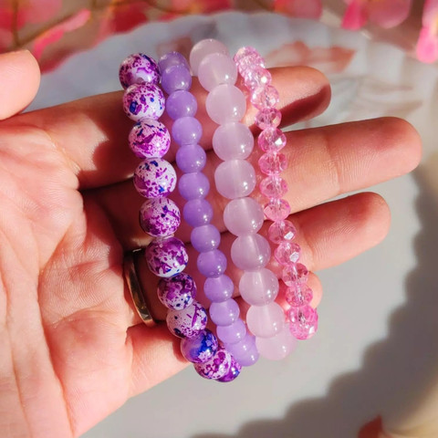 Filiko Crystal, Glass Beads Bracelet