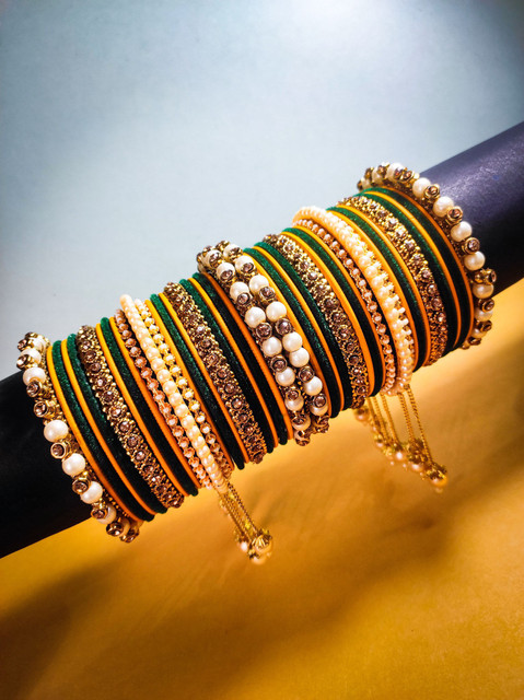 Metal Bangles Gold Bangle Design 2019 Appealing Maroon Color