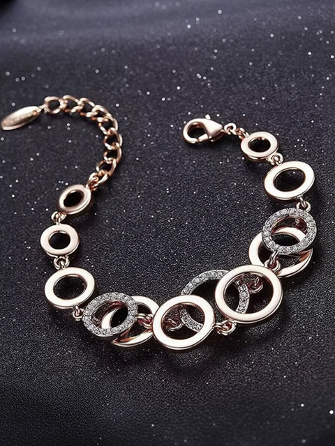 YouBella Alloy Gold-plated Charm Bracelet