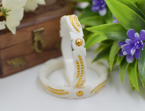 SATTIK Plastic Gold-plated Shakha Pola Price in India Buy SATTIK