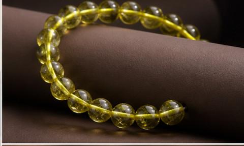 Citrine Stone Quartz Bracelet